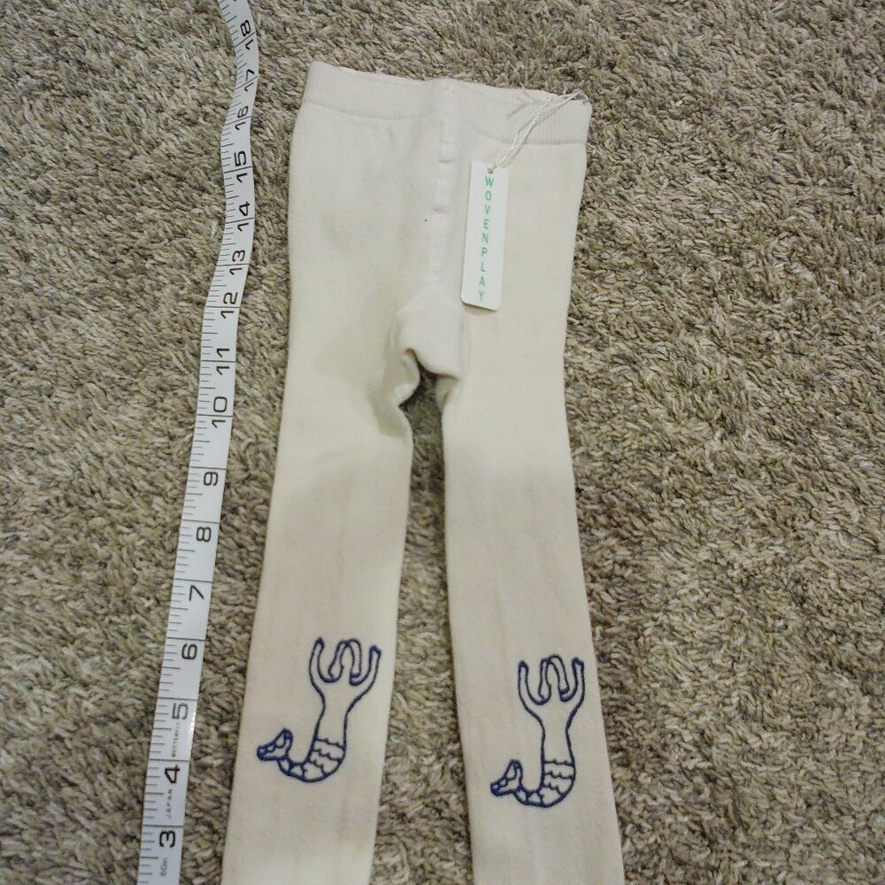 NWT Wovenplay Blue Mermaid Stockings
